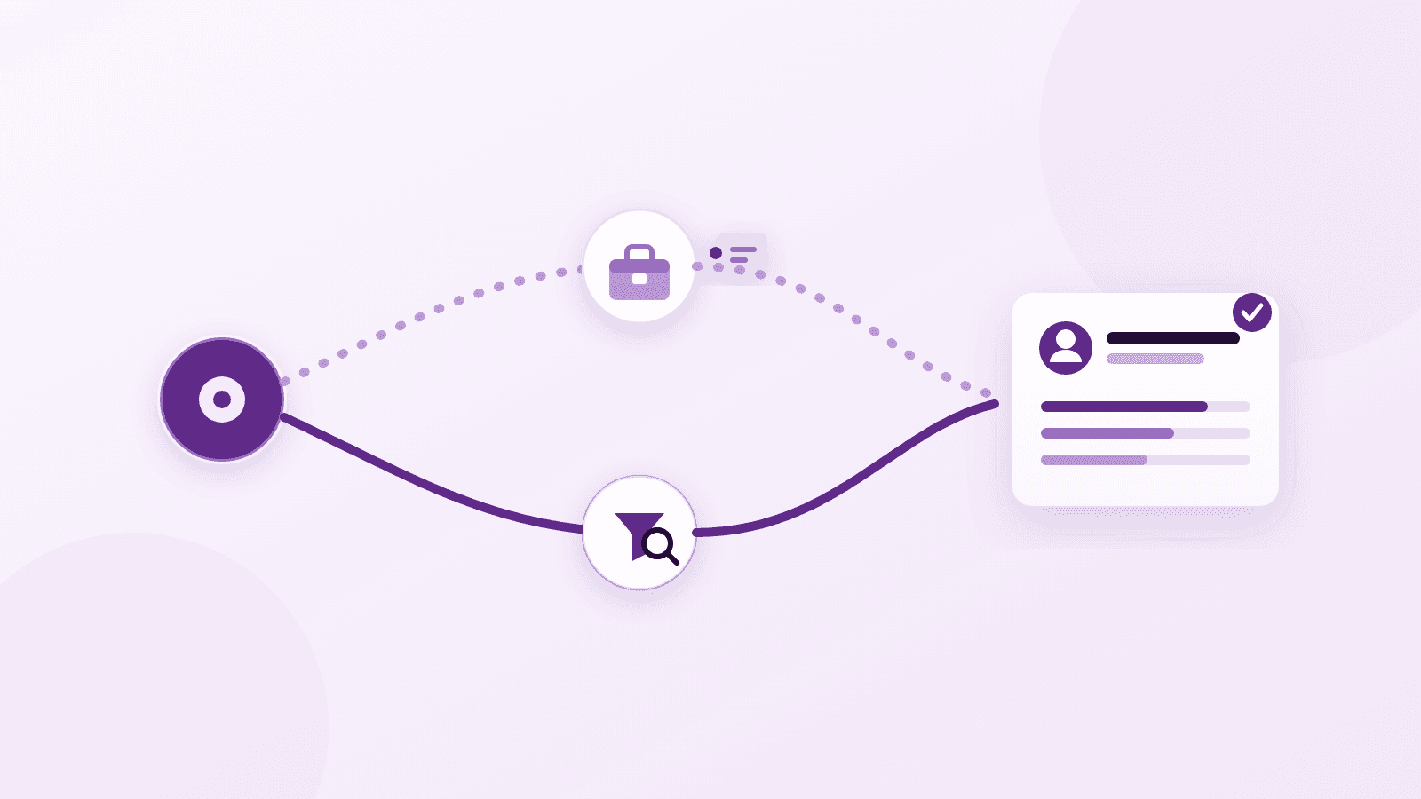 Two routes from a founder's hiring decision to the same scored candidate, one through a recruitment agency with a fee tag and one direct and in-house, illustrating the agency versus do-it-yourself choice for a first hire